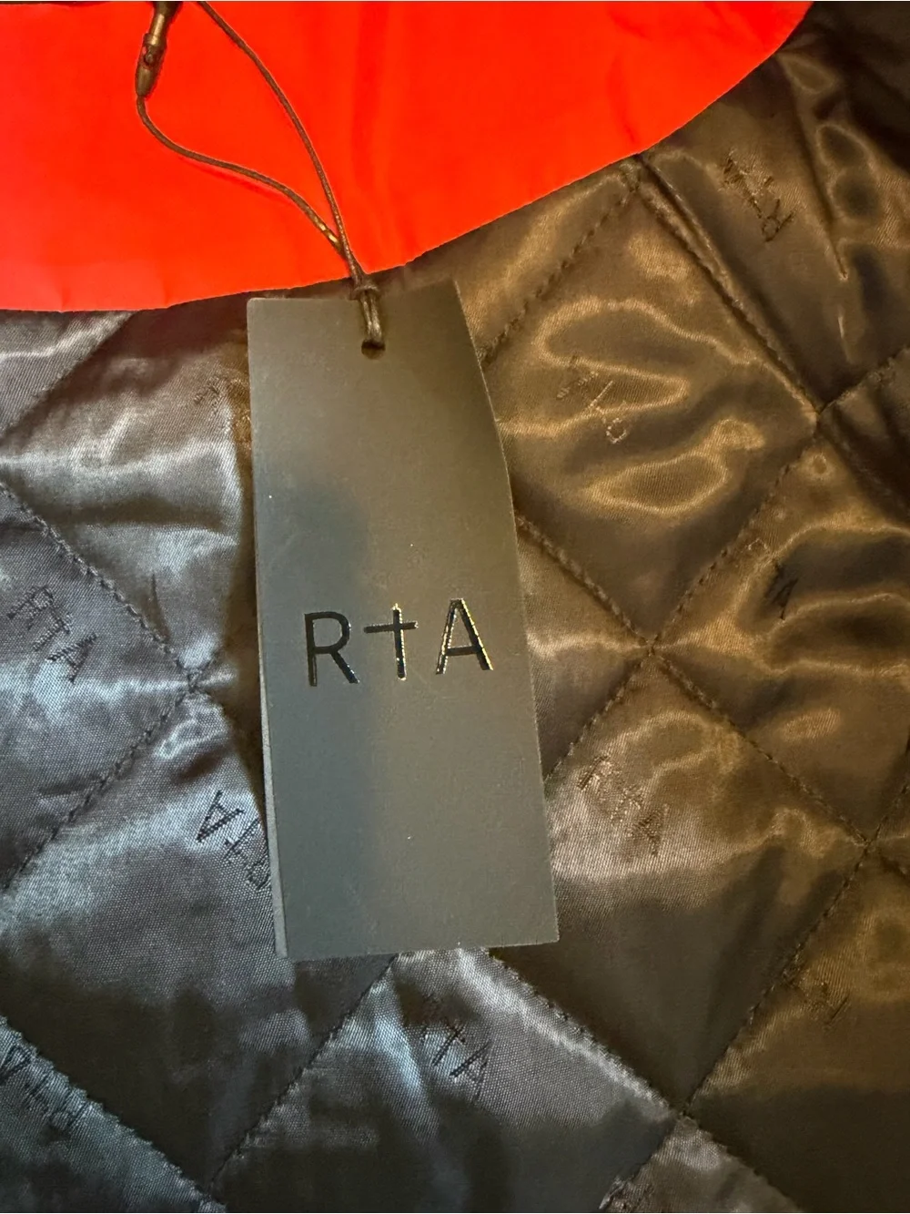 RTA Road To Awe Men’s Puffer Jacket Red Size XL Snow Coat MSRP $450